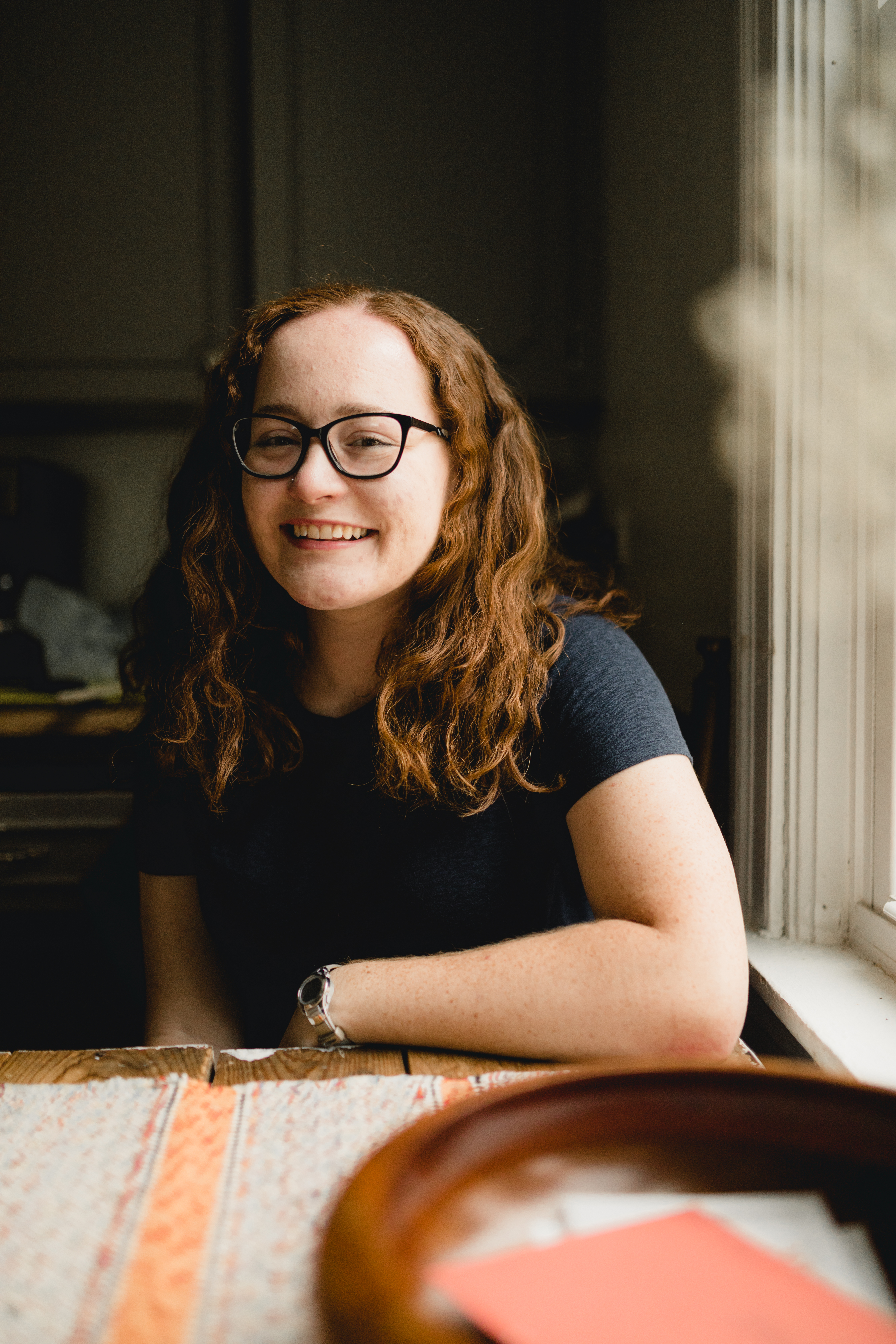 Portrait of Rachel Heiney, Owner of NonScents Bakery